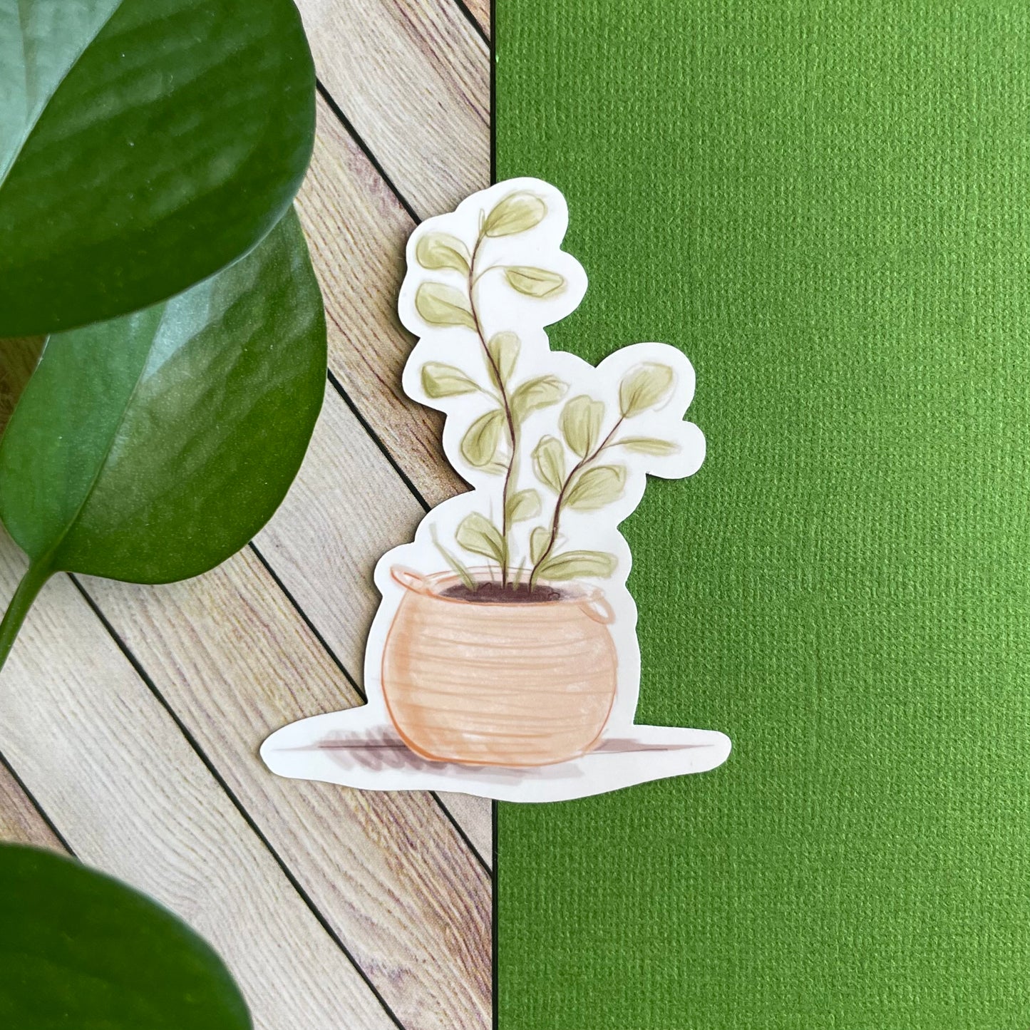 Fiddle Leaf Fig Sticker